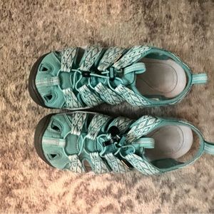 TEAL KEEN SANDALS/WATERSHOES